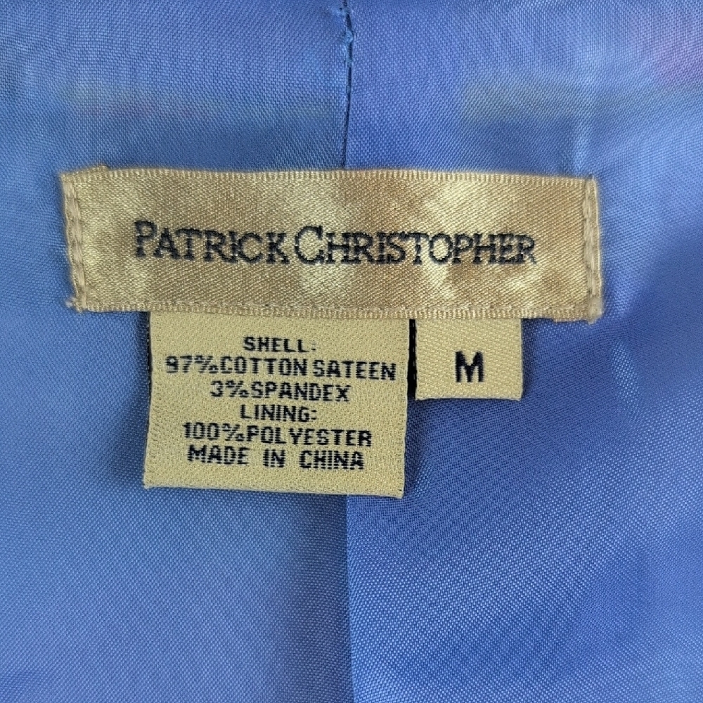 Patrick Christopher Colorfulโ Geometric Women's Blazer - Picture 6 of 7